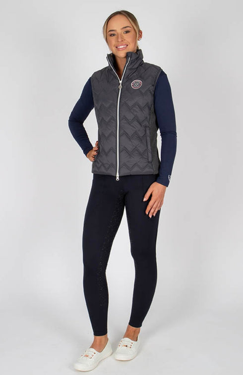 BARE Winter Series - Sienna Vest - Charcoal